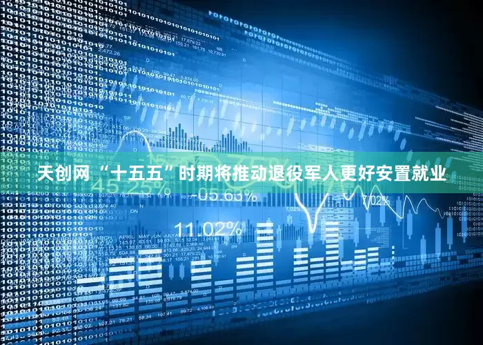 天创网 “十五五”时期将推动退役军人更好安置就业